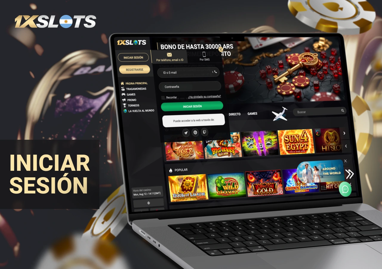 Acceda a su cuenta de la casa de apuestas del casino en línea 1xslots iniciar sesión