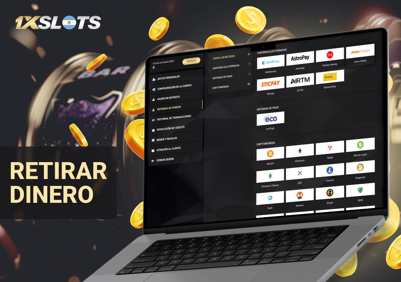 Formas de pago disponibles para los usuarios de Argentina
