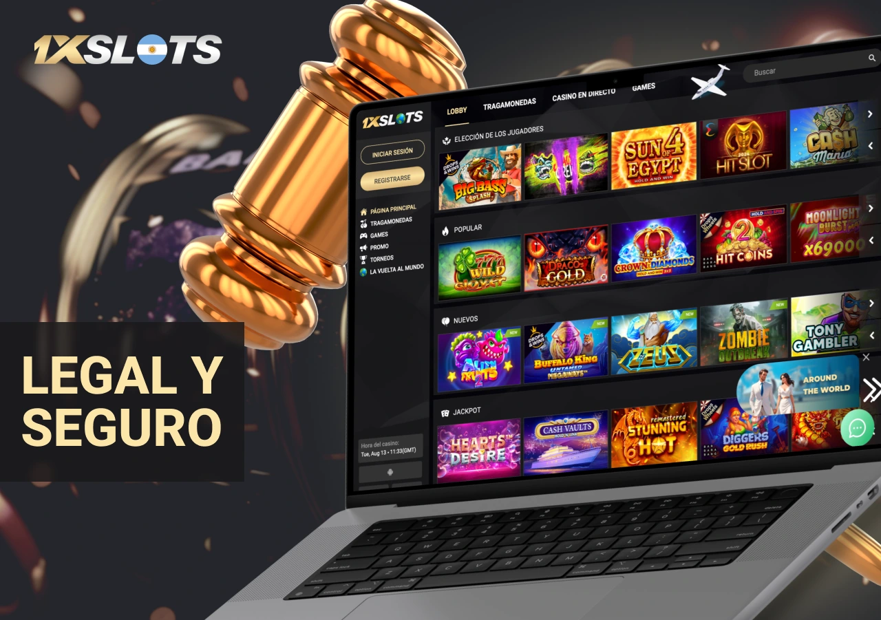 Plataforma de casinos legales en Argentina