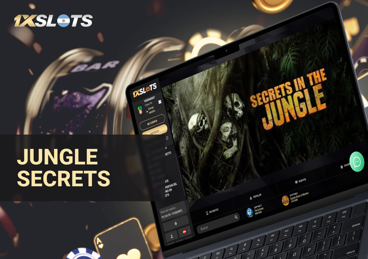 Juego Jungle Secrets para los usuarios de la plataforma de la casa de apuestas