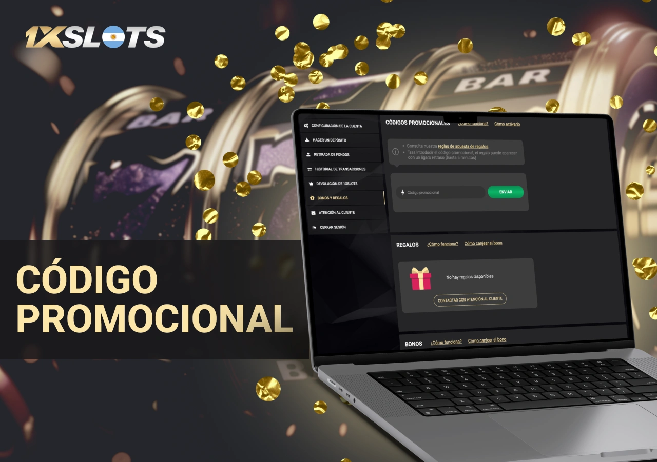 codigo promocional 1xslots